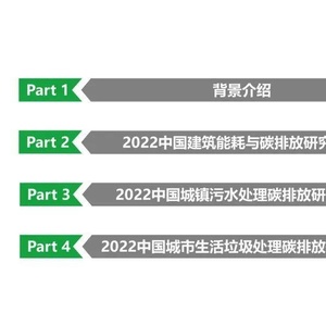 中国城乡建设领域碳排放系列研究报告