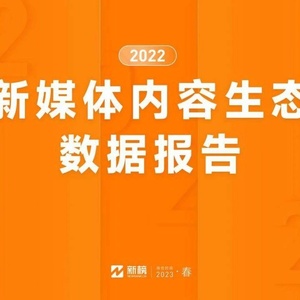 新榜：2022新媒体内容生态数据报告